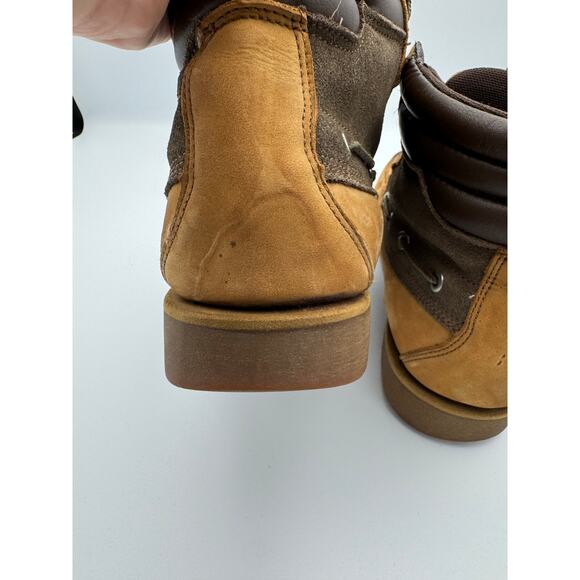 Timberland Leather Hiking/Work Boots Men’s Size 10 – Tan – Normal Wear - Picture 4 of 9